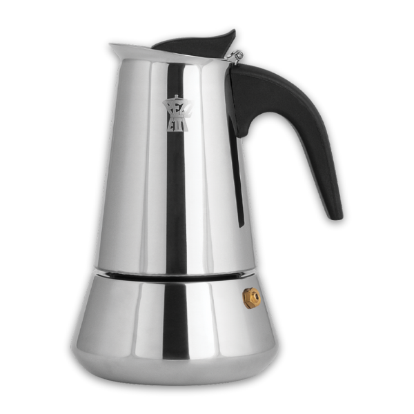 Pezzetti Moka Steelexpress Acero 6 tazas