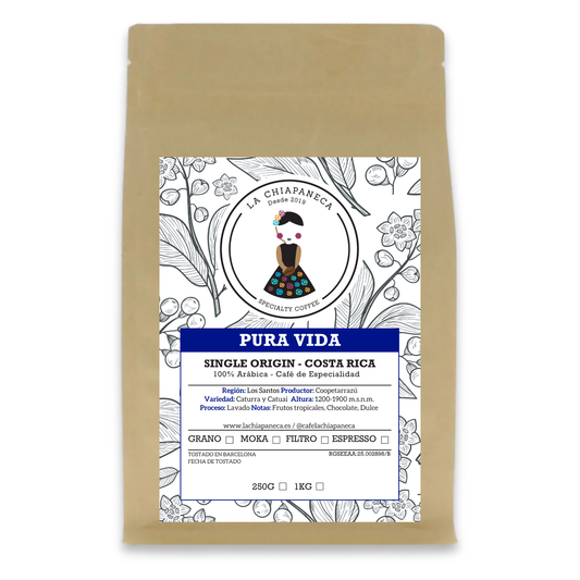 Pura Vida - CoopeTarrazu, Los Santos, Costa Rica