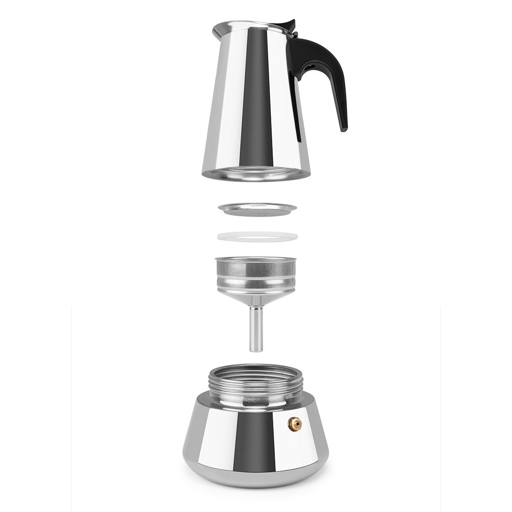Orbegozo KFI 660 - Cafetera Italiana de Acero Inoxidable 6 Tazas
