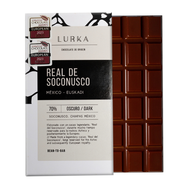 Chocolate Oscuro 70% LURKA Real De Soconusco