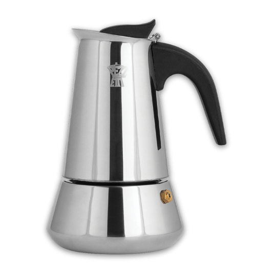 Pezzetti Moka Steelexpress Acero 6 tazas