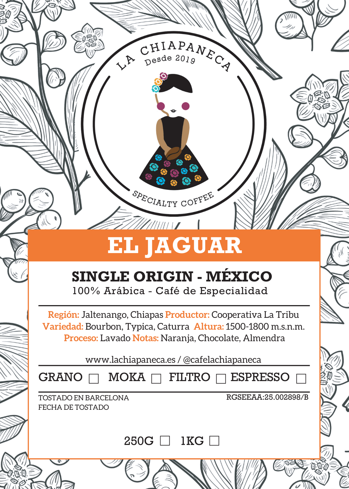 El Jaguar - Cooperativa La Tribu, Chiapas