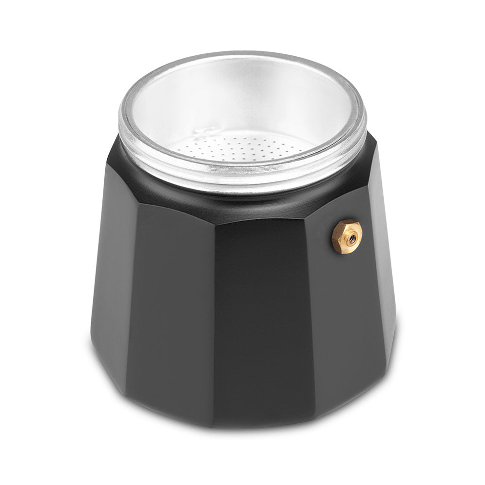 Orbegozo KFN 610 - Cafetera Italiana de Aluminio, 6 tazas, Negro